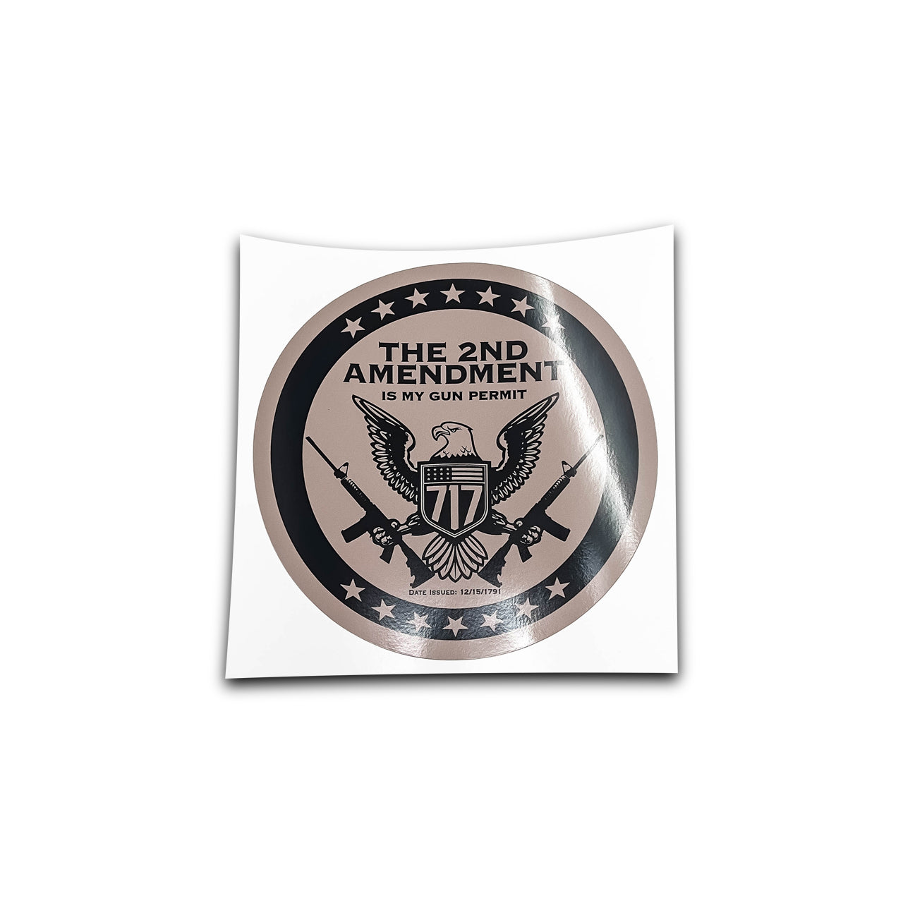 2A Coat of Arms Sticker