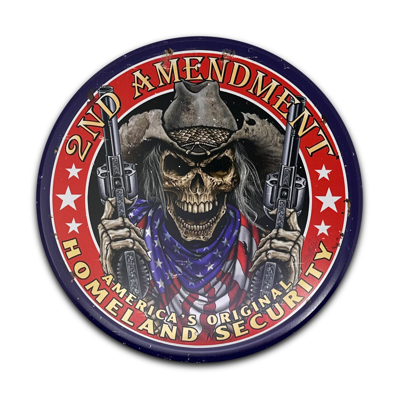 2A Homeland Security Sign