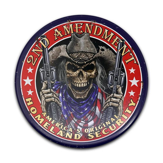2A Homeland Security Sign