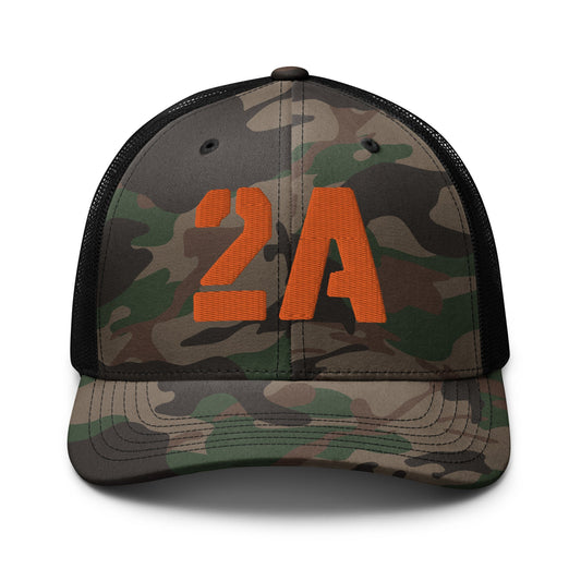 2A Hunter Camouflage trucker hat